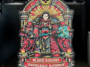Blood Ravens Legion 40k Lightbox; Space Marine