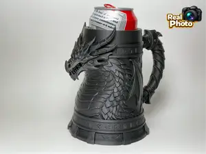 Dragon Tankard – Fantasy Can Holder / Tavern Mug