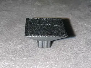 Small 10mm x 10mm Square Door Knob m3x0.5 threaded