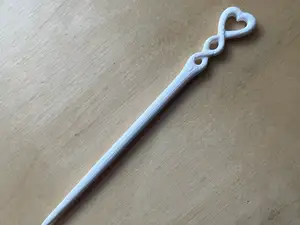 Heart Hair Clip – Fermaglio 3D a Cuore