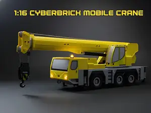 1:16 Cyberbrick Mobile Crane colored