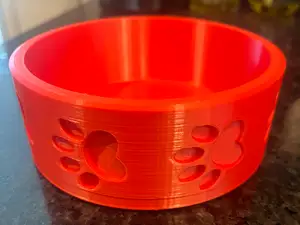 Decorative bowl for small dogs