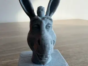 Donkey bust from Shrek