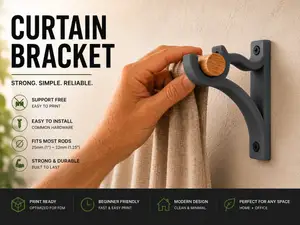 Curtain Rod Mount #2 (curtainrod)