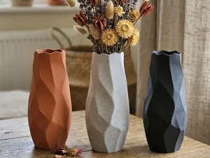 Modern Facet Vase
