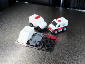 Mini Ambulance - Kit Card