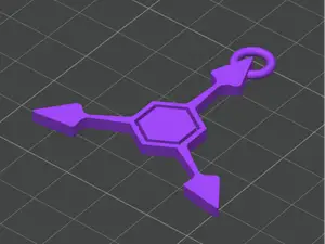 Murder Drones Absolute Solver Keychain