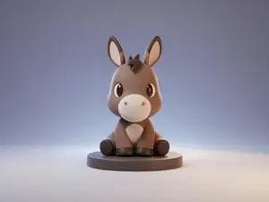 小驴-牧场动物系列幼儿认知百科-儿童涂色过家家玩具