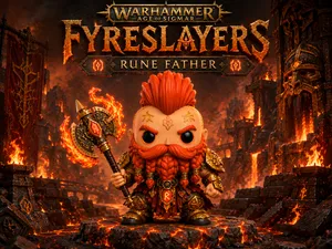 POP Fyreslayers Rune Father Age of Sigmar Inspired