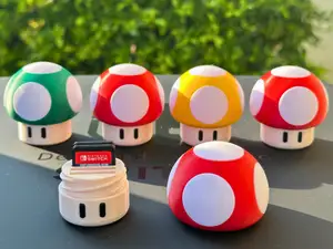 Nintendo Switch Game Case (Mario Mushroom Edition)