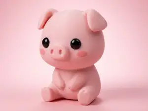 PIGGY KEYCHAIN