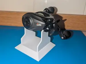 fishing reel stand