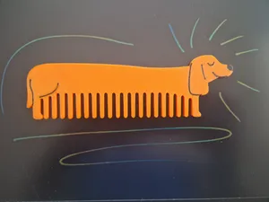 Pettine Cane Bassotto