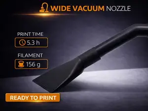 Wide Flat Vacuum Nozzle