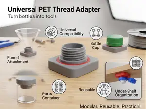 Universal PET Gewinde Adapter – Flaschenhals