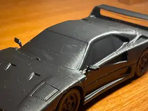Ferrari F40 Negro Maradona A1 Mini