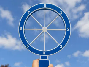 Oktameter bewolking wolken meten