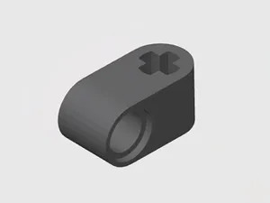 Cross Block 90° 1 x 2 (Axle/Pin) (6536 / 40146)