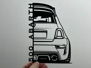 500 ABARTH no ams - decorazione da parete