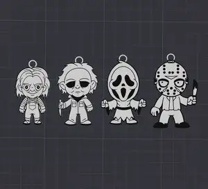 Horror Key Chains