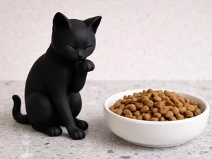 Elegant Cat – Paw Pose