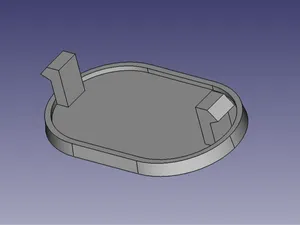 Passat B6 plastic cover centre console