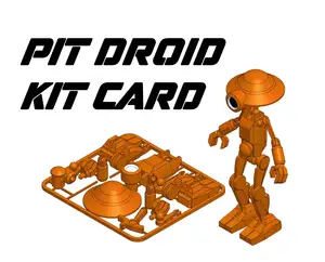 Kit Card Pit Droid Star Wars