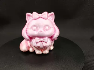 粉团(猫咪手办)