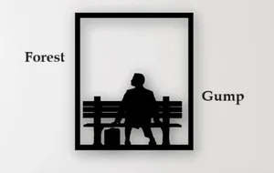Wall Art - Forest Gump