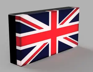 World Flags - United Kingdom LED Lamp