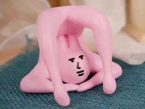 瑜伽粉红兔