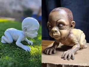 Crawling Zombie Baby - Easy to Print