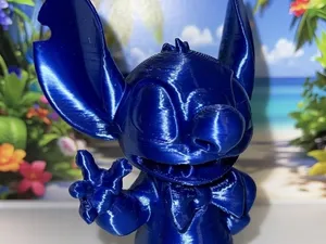 Stitch Charmeur avec Son Nœud Papillon