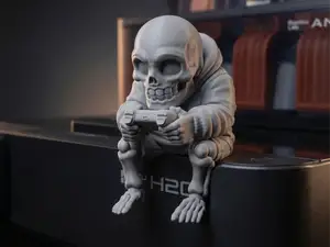 Gaming to the bones - Gamer Skeleton