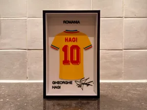 Gheorghe Hagi - Romania - Jersey Frame
