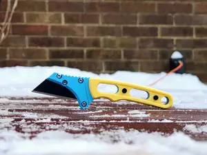 EDC utility knife with sheath utility blade v9