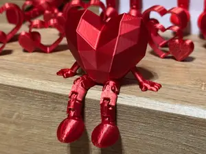Articulated Heart v4 - Valentine's Day