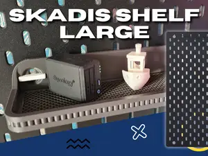 Ikea Skadis Shelf (Large) T-Clip