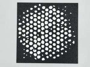Pebble Cluster Stencil