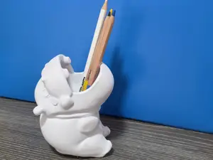 Cute Hippo Pen Holder
