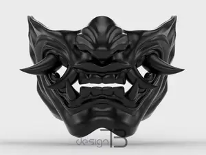 Demon Mask - half face