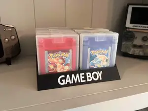Nintendo Gameboy DMG/GBC Clear Case 10 Game Holder