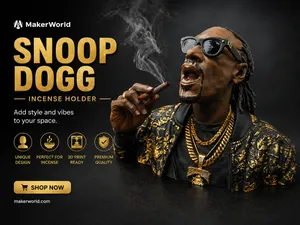 Snoop Dogg incense holder