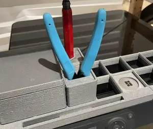 Ender 3 Flush Cutters 1x1x6 Gridfinity bin
