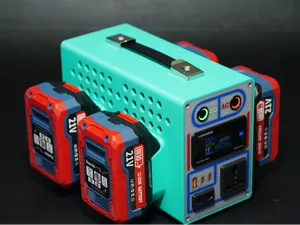 DIY Power Station Using 4× Makita 21V Batteries