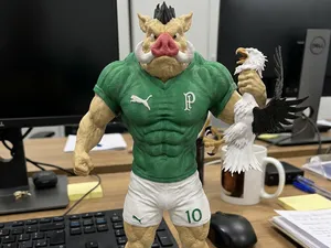 Mascote do Pameiras - Estátua 3D PLA