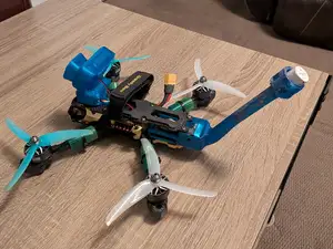 5" drone SMA extender, beeper mount, vtx mount