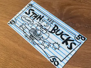 Gravity Falls Book Mark / 3 color / Stan Bucks /