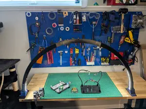 LED Arch Desk Light
