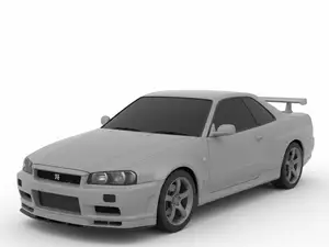 Modell Auto car Nissan Skyline